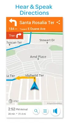 AT&T Navigator android App screenshot 1